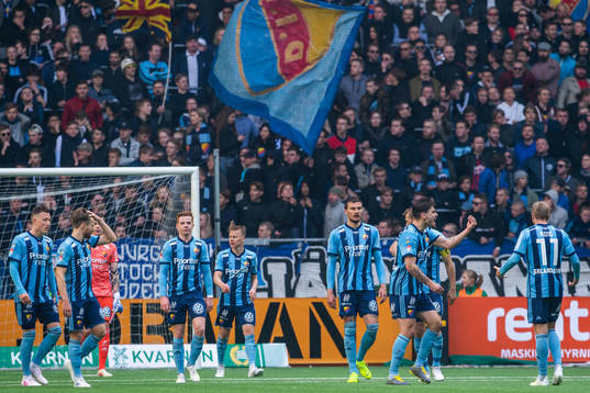 Djurgårdens spelare deppar