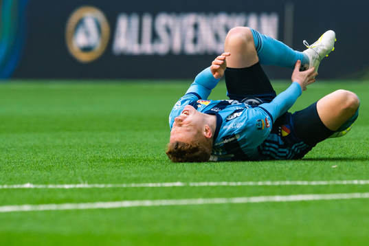 Djurgårdens Aslak Witry har ont