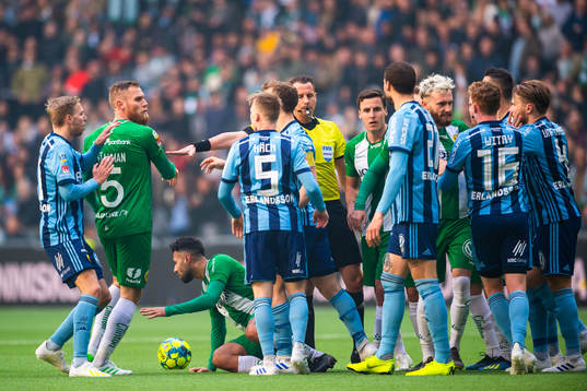 Bråk mellan spelarna