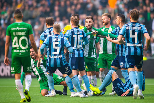 Bråk mellan spelarna
