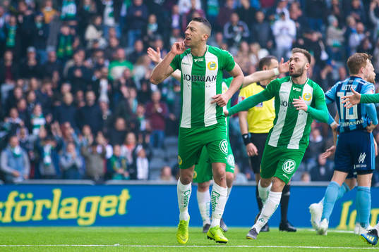Hammarbys Nikola Djurdjic jublar