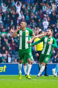 Hammarbys Nikola Djurdjic jublar