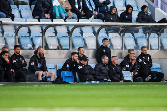 Malmö FFs bänk
