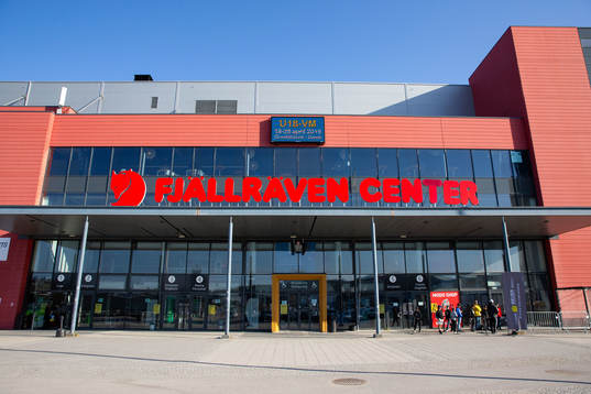 Fjällräven center ahead the IIHF U18 World Championship