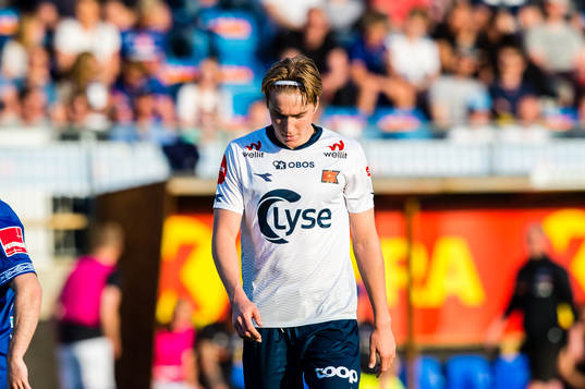 Kristian Thorstvedt of Viking looks dejected