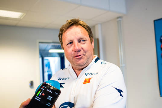 Bjarne Berntsen, head coach of Viking