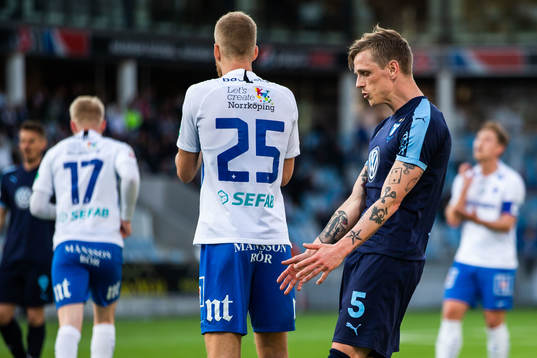 Malmö FFs Sören Rieks deppar