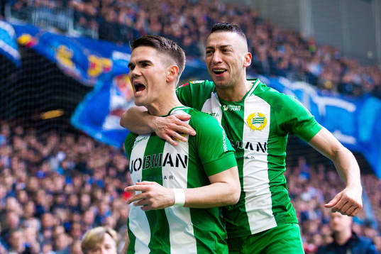 Bläddra bland fler bilder av Fotboll, Allsvenskan, Hammarby - Djurgården