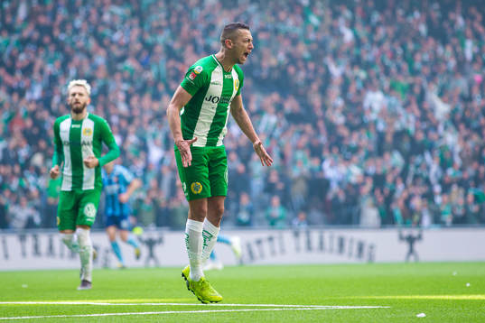 Hammarbys Nikola Djurdjic jublar