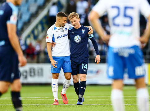 IFK Norrköpings Jordan Larsson och Malmö FFs Anders