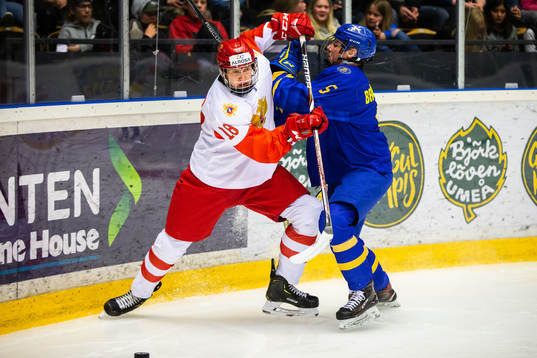 Yegor Spiridonov of Russia and Alex Brännstam of Sweden