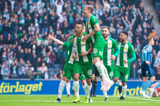 Hammarbys Nikola Djurdjic jublar