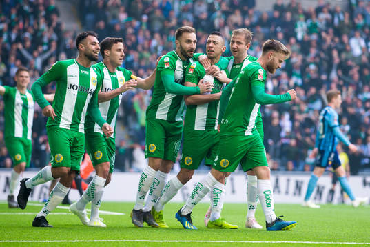 Hammarbys Nikola Djurdjic jublar
