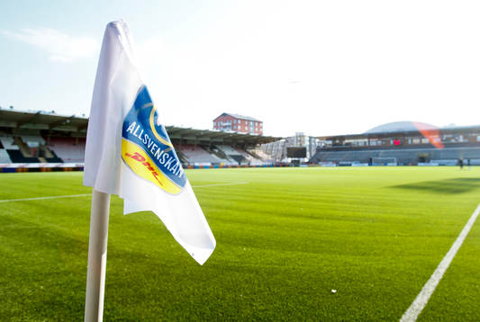 Hörnflaggan på Behrn Arena