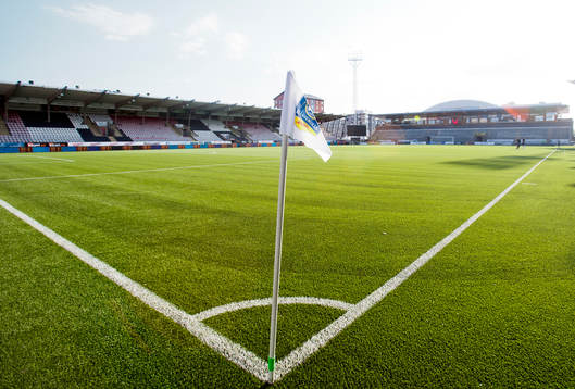 Hörnflaggan på Behrn Arena