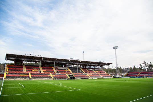 Generell vy över Jämtkraft Arena