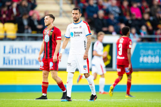 Helsingborgs David Boysen deppar