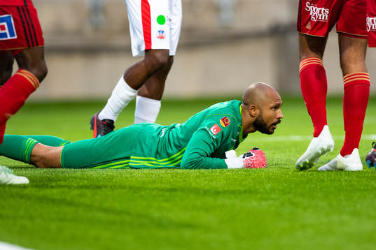 Östersunds målvakt Aly Keita