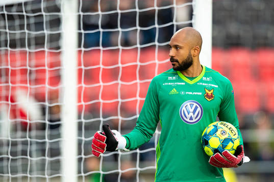 Östersunds målvakt Aly Keita