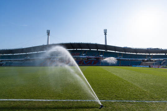 Vattenspridare på Nya Ullevi