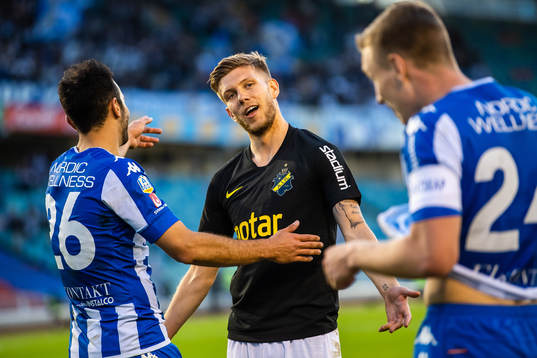 s Anton Salétros och IFK Göteborgs André Calisir