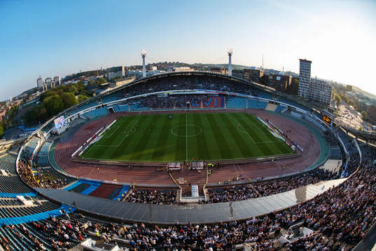 Översiktsbild av Nya Ullevi när IFK Göteborgs Giorgi