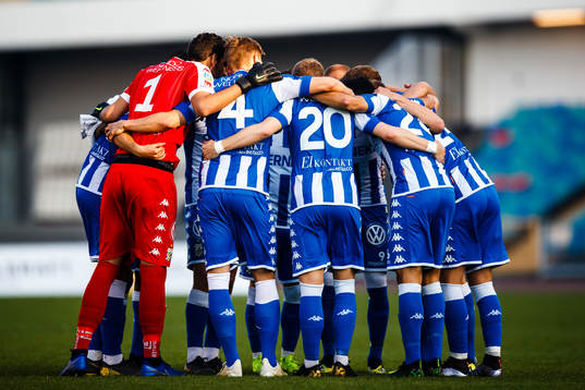IFK Göteborgs spelare samlade