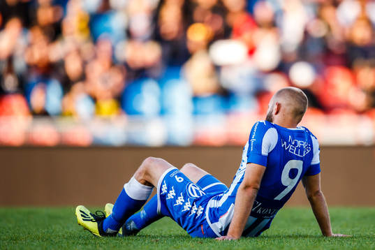 IFK Göteborgs Robin Söder har ont