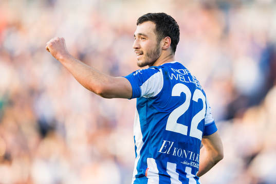 IFK Göteborgs Giorgi Kharaishvili jublar