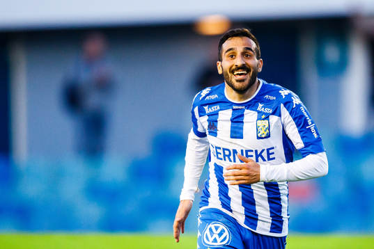 IFK Göteborgs Sargon Abraham jublar
