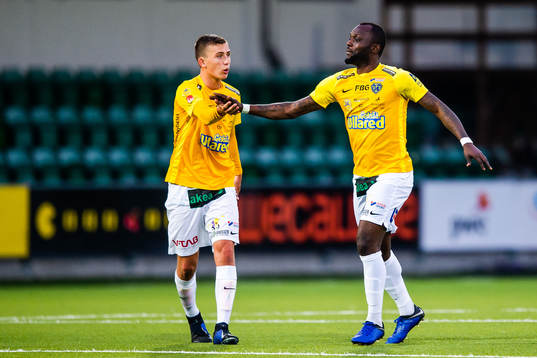 Falkenbergs John Chibuike jublar