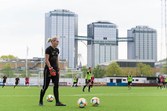Göteborgs målvakt Jennifer Falk
