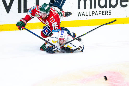 Frölundas Anders Grönlund och Djurgårdens Dick Axelsson