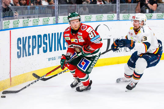 Frölundas Ryan Lasch och Djurgårdens Petteri Wirtanen