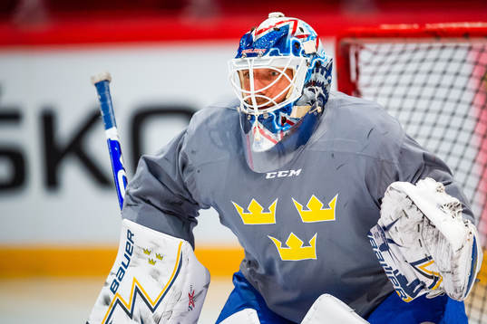 Goalkeeper Henrik Lundqvist