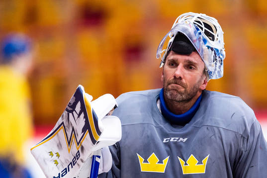 Goalkeeper Henrik Lundqvist