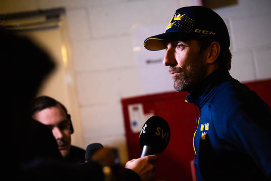 Goalkeeper Henrik Lundqvist