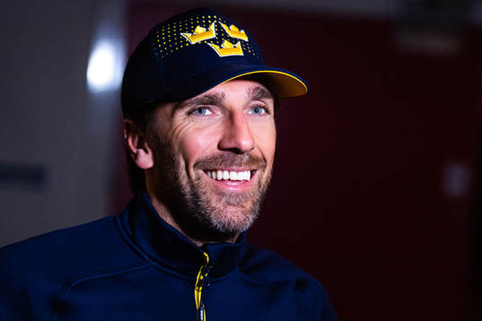Goalkeeper Henrik Lundqvist
