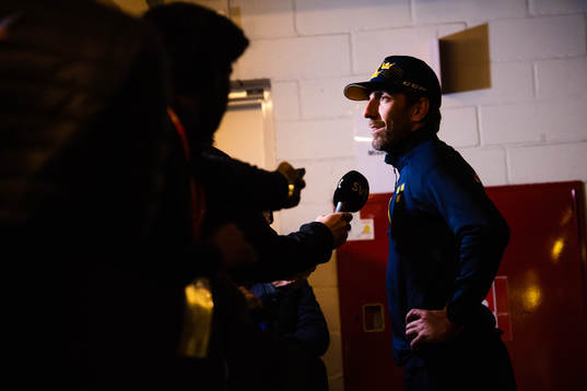 Goalkeeper Henrik Lundqvist