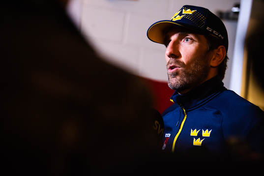 Goalkeeper Henrik Lundqvist