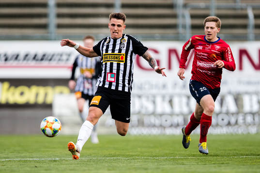 Landskronas Hampus Ferhm och Tvååkers David Struski
