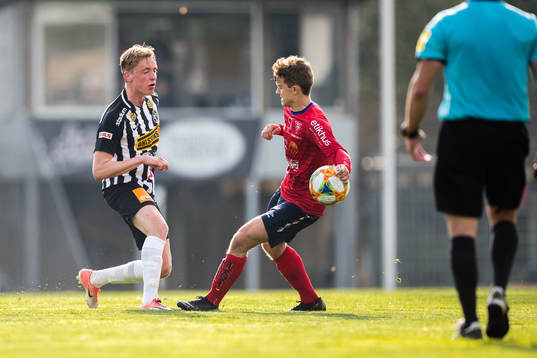 Landskronas Joel Sundström  och Tvååkers Axel Berggren