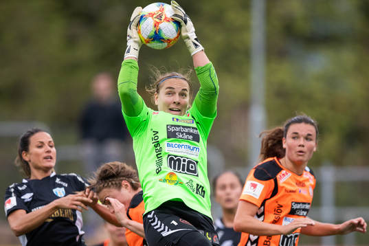 Kristianstads målvakt Brett Elisabeth Maron