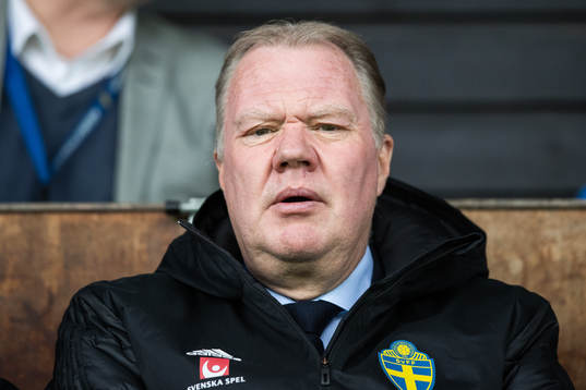 Svenska Fotbollsförbundets ordförande Karl-Erik Nilsson