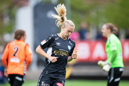 Göteborgs Rebecka Blomqvist deppar