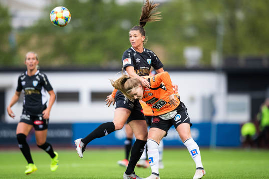 Göteborgs Pauline Hammarlund och Kristianstads Tilda