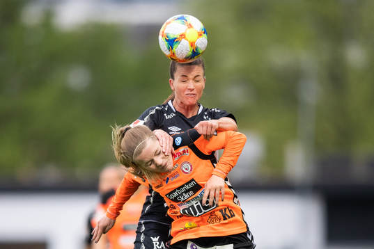 Göteborgs Pauline Hammarlund och Kristianstads Tilda