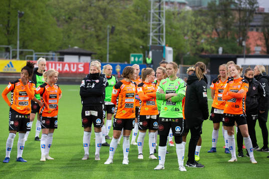 Kristianstads spelare deppar