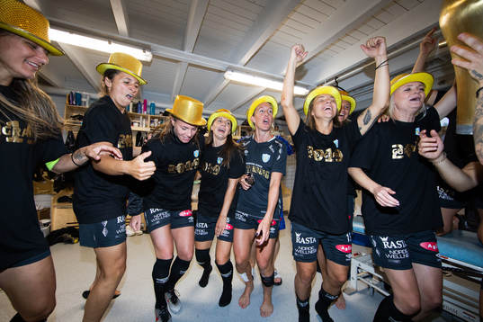 Göteborgs Taylor Leach, Pauline Hammarlund, målvakt Loes