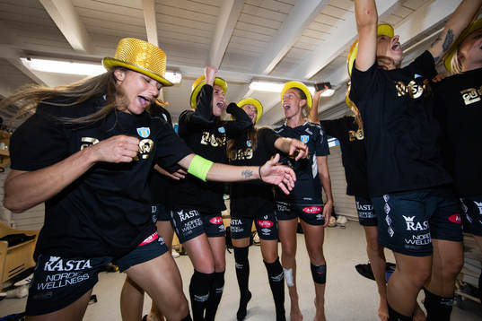 Göteborgs Beata Kollmats, Pauline Hammarlund och Julia